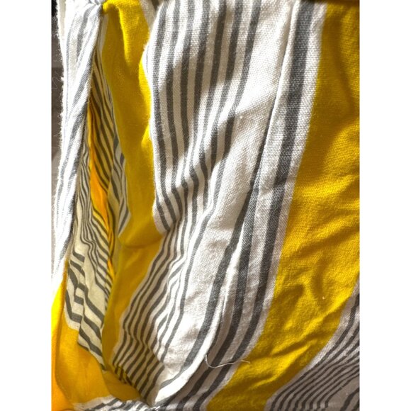 Shein Yellow & White Striped Jumpsuit L - Picture 5 of 12